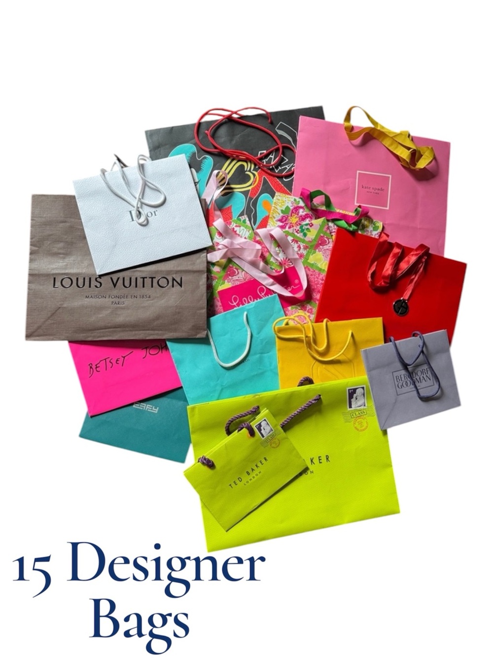 15 Designer Gift Bags - Dior, Louis Vuitton, Pulitzer, Spade, Ted Baker & More